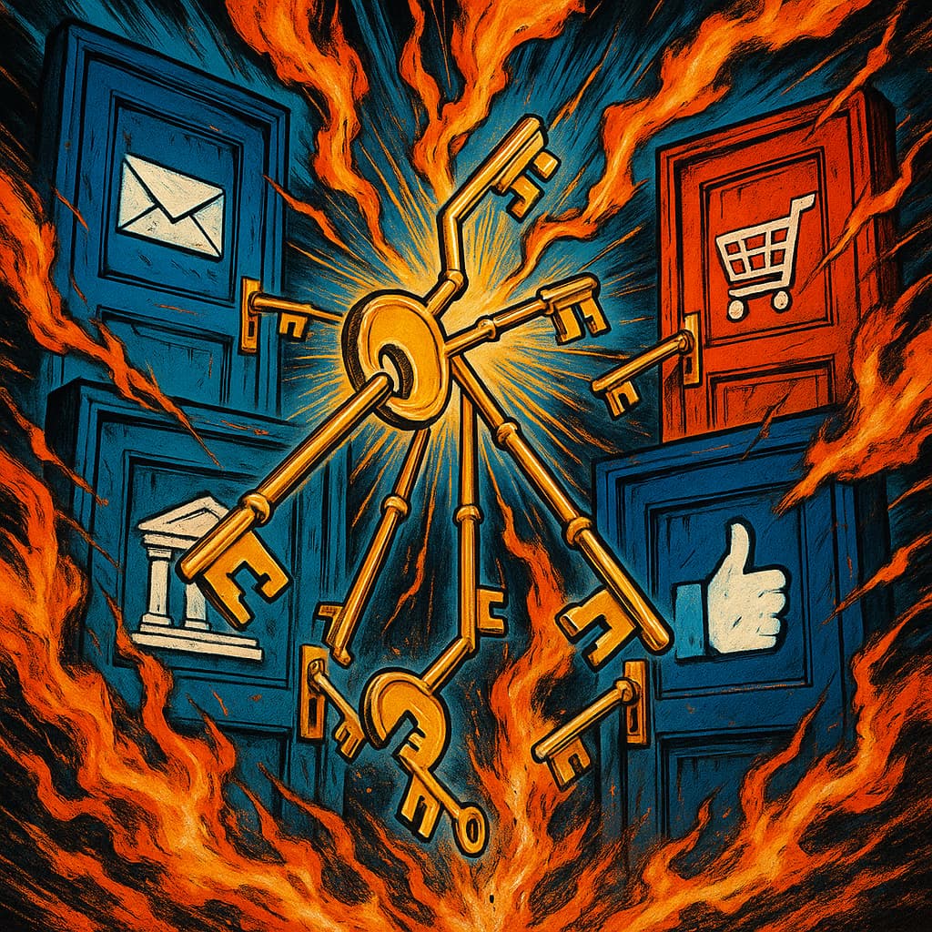 What Could Go Wrong by Using the Same Password for All Accounts